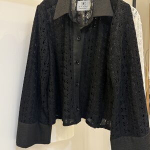 شومیز قلاب بافی